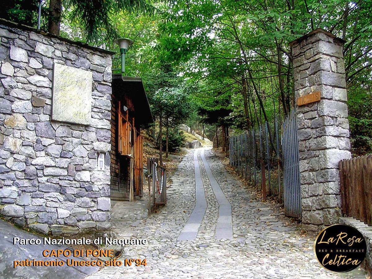 B&B La Rosa Celtica Capo di Ponte Buitenkant foto